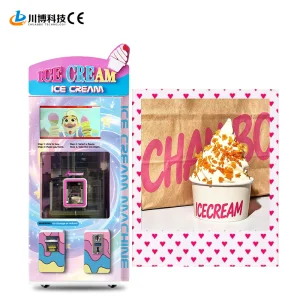 OEM ODM Automatic Soft Ice Cream Vending Machine