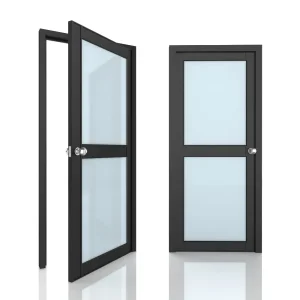Metal Aluminum Window and Door Custom Sizes Inward Opening