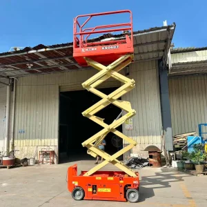 Efficient Electric Self-Propelled Indoor-Outdoor Aerial Work Platform