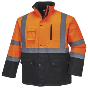 Chaqueta de seguridad transpirable de alta visibilidad ropa de trabajo impermeable para construcción Seguridad