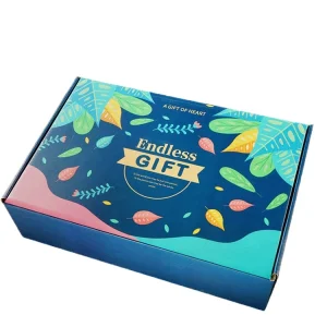 Caixa de papelão postal corrugado para envio com logotipo