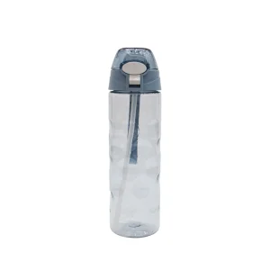 700ml Candy-Colored Transparent Outdoor Sports Plastic Travel Water Bottle