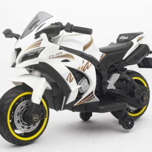دراجات نارية كهربائية ذات عجلتين مع بطارية مساعدة Wheels/12V4.5 سيارات أطفال ذاتية القيادة