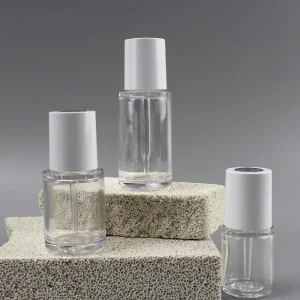 Plastic Pet Thick Wall Press Dropper Bottle for Skincare Serum Hair Oil Bottles