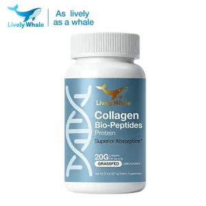 Lively Whale Collagen Bio-Peptides Protein for Skin Joint Health Source Factory OEMODM Private Label Customization