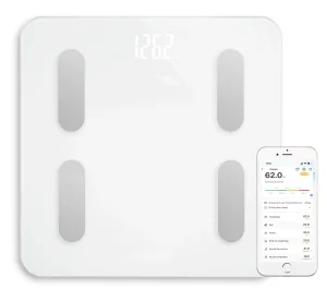 Tempered Glass Digital Personal Weight 180kg 396lb Weighing Household Bluetooth Body Scale