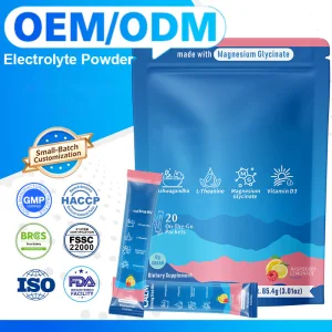 Wholesale Calm Lemon Electrolyte Powder