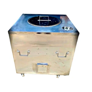 Wholesale Stainless Steel Outdoor Cookware Set Dutch Oven Square Tantoor BBQ Camping Gas Induction Ready Silver Available