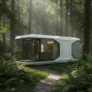 Stylish and Affordable Modern Space Capsule Living Solution