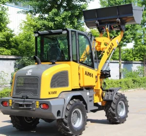 1.6ton Wheel Loader Robust K1600 Machine with Premium Grade Components