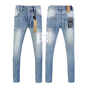 Serviço de Atacado de Jeans com Bordado Cruzado Inspirado na Ksubii Premium