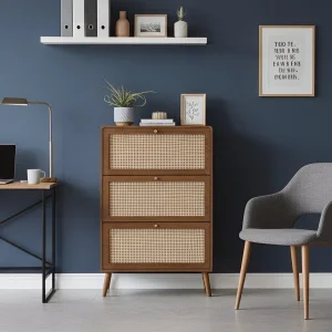 Luxury Rattan Cabinet