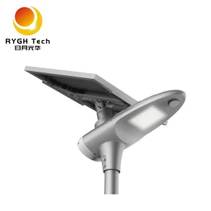Meia Separada Luz de Rua Solar LED 50W com Sensor Noturno Sensor de Movimento por Micro-ondas