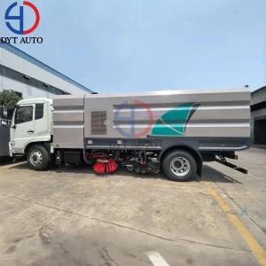 Used New Electric Sinotruk HOWO Dongfeng Shacman FAW Foton Jmc JAC 4X2 5cbm 5m3 8cbm 8m3 15m3 15cbm Street Road Sweeper Truck with Vacuum Cleaner