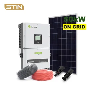 House Residential Commercial on off Grid Hybrid 50kw PV Solar Panel Module Kit Energy Power System