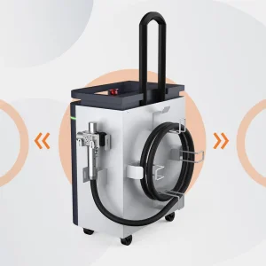 High-Efficiency 100W Air-Cooled Laser Cleaning System for Vehicles