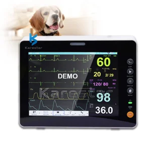 Monitores veterinarios de presión arterial vital para clínicas y hospitales de mascotas de mano con múltiples parámetros