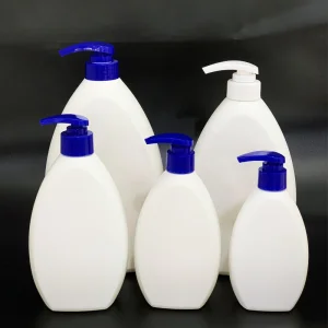 200ml 350ml 500ml 1000ml HDPE Cosmetic Packing Shampoo Lotion Packaging Plastic Liquid Soap Bottle