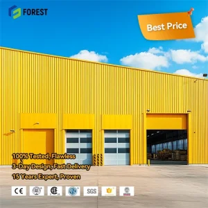 Prefabricated Heavy Steel Frame Retail Store Building