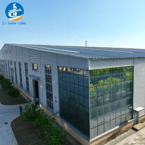 Steel Structure Warehouse Building Quick Installation H-shaped Steel Column and Beam Prefabricated Factory Design