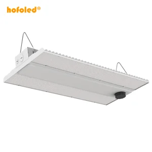 5 Year Warranty Ceiling Suspended Lamp 240W Surface Mounted Anti Glare Frosted DALI 100-277Vac LED Linear High Bay Shop Light