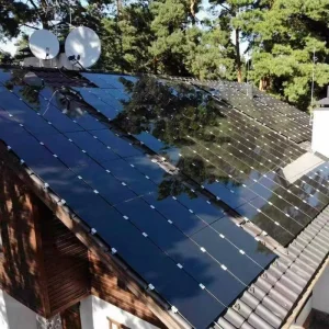 Custom Size BIPV Double Tempered PV Glass Translucent Solar Panel for Greenhouse Dual Glass with High Transmittance