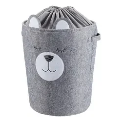 ODM GRS Certificate Felt Storage Basket Straw Storage Bin With Handle Felt Storage Box Manufacturers, Company