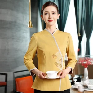 Uniforme servicio restaurante elegante