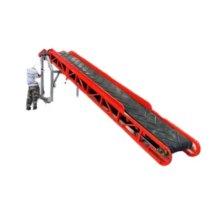 Incline Decline Cleated Belt Conveyor