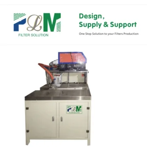 Easy to Operate One Station Multi-Layer Filter Media Hot Melt Bonding Machine