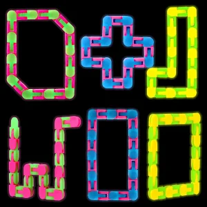 Glow in dark fidget strings