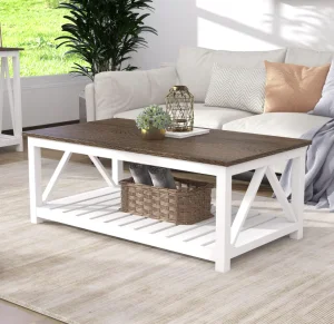 Simple and Modern Living Room Furniture Storage-efficient Easy to Assemble Sturdy Metal Frame Coffee Table Factory Direct Sales.