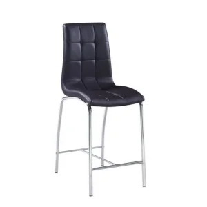 Black PU Seat Bar Stool