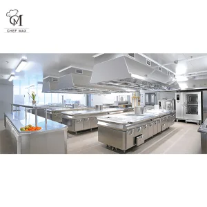 Professional Commercial Kitchen Equipment Automatic Large Stainless Steel