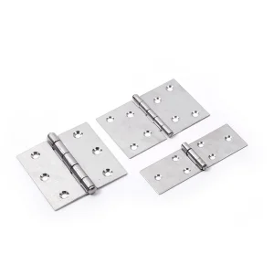 Factory Direct Customized Stainless Steel Butt Hinge Strong Metal with Modern Design for Contemporary Furniture Door Hardware
