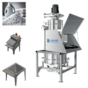 Compact Anti-Corrosive Bag Discharging System for Efficient Feeding