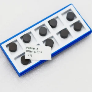 Fábrica da China Zhuzhou Century Insertos de PCBN CBN Cnmn Sngn Rcmx Rnmn Rngn 1204 Inserto sólido de CBN Cnmn para rolos de ferro fundido