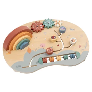Montessori Educational Toys for Early Childhood Development: a Practice Board Designed for Children's Sensory Skills