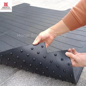 Wholesale Rubber Cargo Liner Bed Mat for Pickup Truck F5515 for Ford F150, 2015-2018