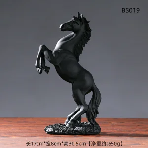 Resin Horse Ornament Wine Cooler