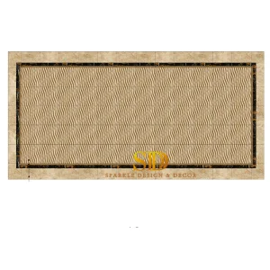 Geometric Marble Inlay