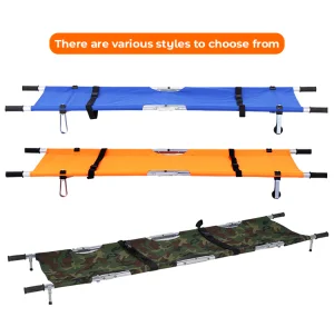 Professional Folding Stretcher Lightweight Portable Emergency Stretcher for Ambulance Rescue