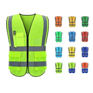 Hi-Vis Reflective Safety Vest Safety Jacket