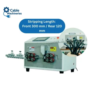 Heavy-Duty Wire Cutting and Stripping Machine for Multi-Core Cables