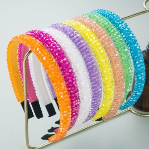 Wedding Bridal Party Daily Accessories Trendy Hairbands Lady Crystal Diamond Fashion Ladies Headbands for Women