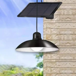 Control Remoto IP65 Luz Solar LED Impermeable para Exterior de Cobertizo