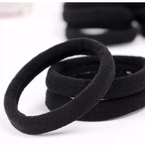 Wholesale Black Elastic Hair Tie