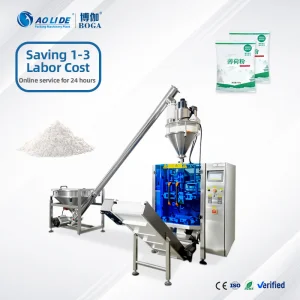 Wholesale Automatic Vertical High-Speed Powder Flour Packaging Machine with VFFS Filling Wrapping Film for Food Bags