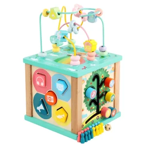 OEM Montessori Wooden Activity Cube