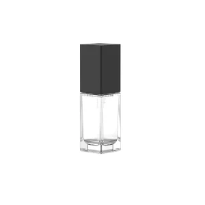 High-Quality 30mL Square Lotion Pump Glass Bottle Foundation Glass Container  Supplier, Suppliers